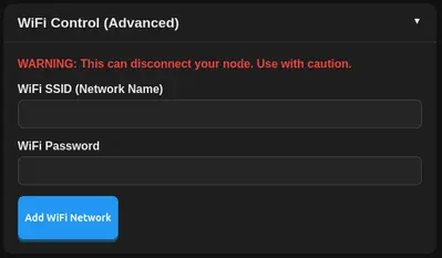 add wifi connections to hamvoip node